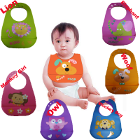 Hot Foldable Waterproof Infant Silicone Baby Bib