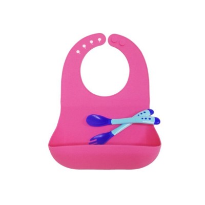 hot sale factory price custom silicone bib baby set