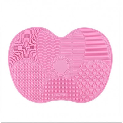 Hot Selling Silicon Makeup Brush Cleaner Cosmetics Silicone Brushes Cleaning Mat