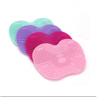 Amazon Hot Selling New Design Silicone Make Up Brush Cleaner Pad / Cleaning Mat