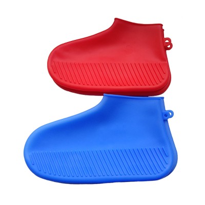 Durable Reusable Silicone Shoe Rain Cover with Thickened Sole