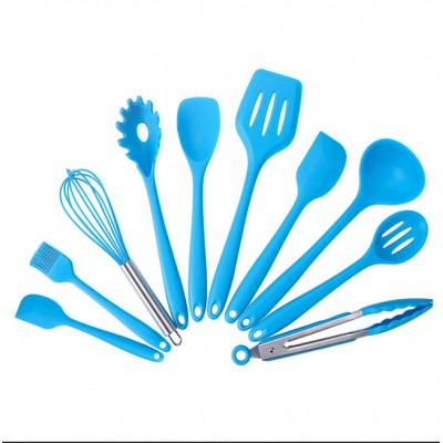 Non-Stick Kitchen Accessories Cookware Set Wholesale 10 Pcs Kitchen Utensils Silicone Kitchen Utensil Set Cooking Tool